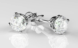 Silver Ear Studs Jewellery Designs